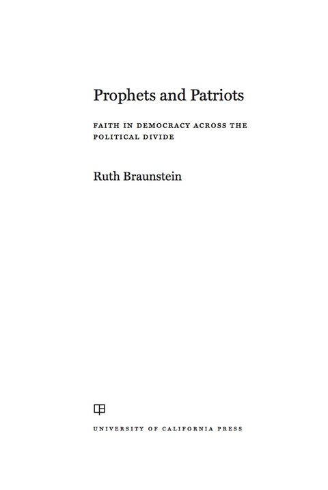 Cover image for book Prophets and Patriots