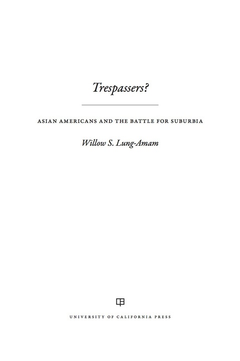 Cover image for book Trespassers?