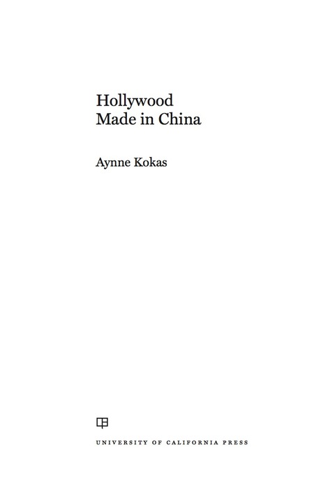 Cover image for book Hollywood Made in China