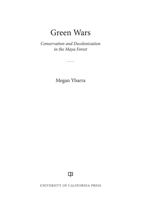 Cover image for book Green Wars