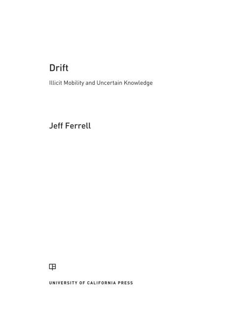 Cover image for book Drift