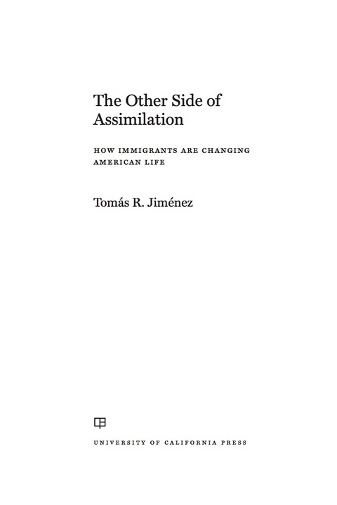 Cover image for book The Other Side of Assimilation