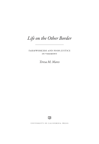 صورة الغلاف: Life on the Other Border 1st edition 9780520295735