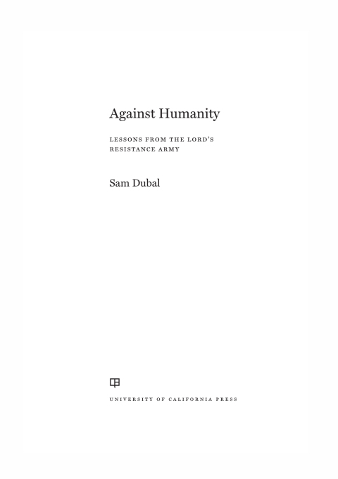 Cover image for book Against Humanity