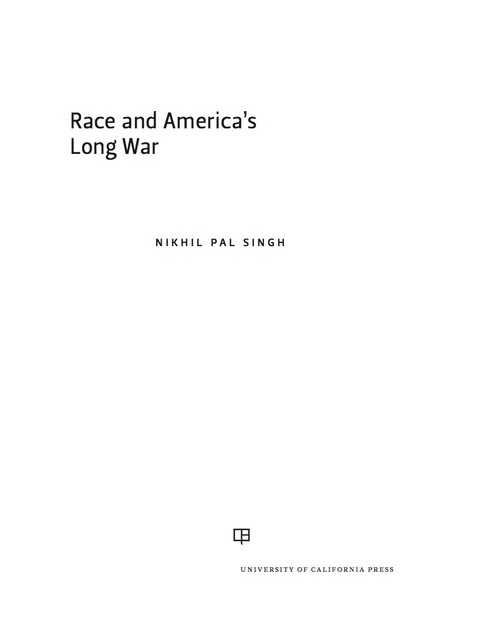 Cover image for book Race and America's Long War