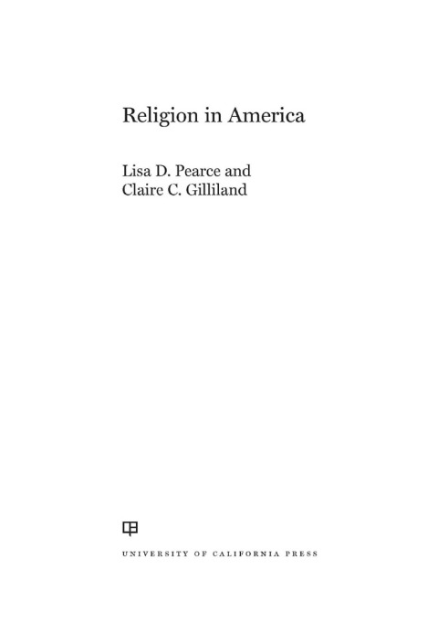 Cover image for book Religion in America