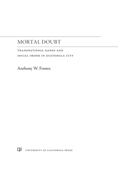 Cover image for book Mortal Doubt