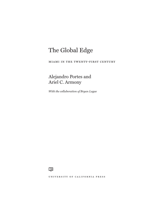 Cover image for book The Global Edge