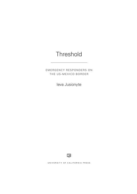 Cover image for book Threshold