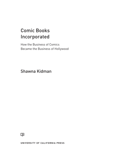 Cover image for book Comic Books Incorporated