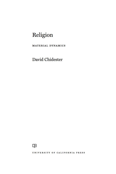 Cover image for book Religion