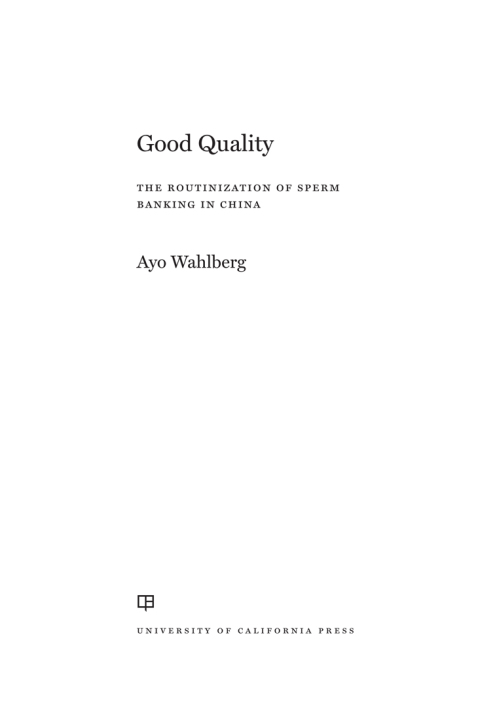 Cover image for book Good Quality