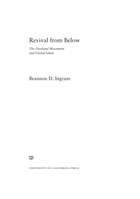 Cover image for book Revival from Below