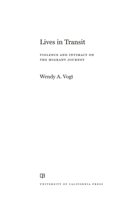 Cover image for book Lives in Transit
