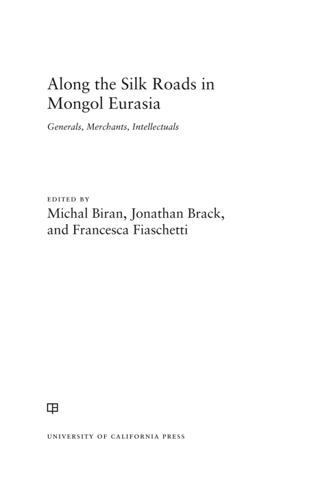 Cover image for book Along the Silk Roads in Mongol Eurasia