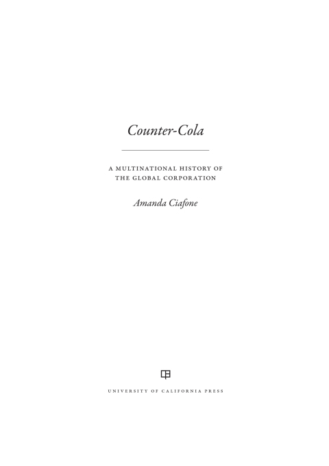 Cover image for book Counter-Cola