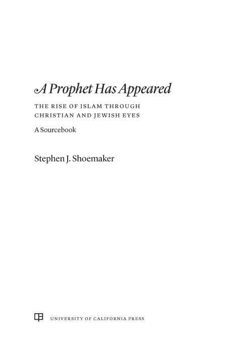 Cover image for book A Prophet Has Appeared