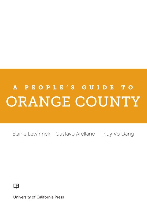 Cover image for book A People's Guide to Orange County