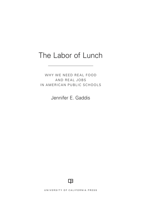 Cover image for book The Labor of Lunch