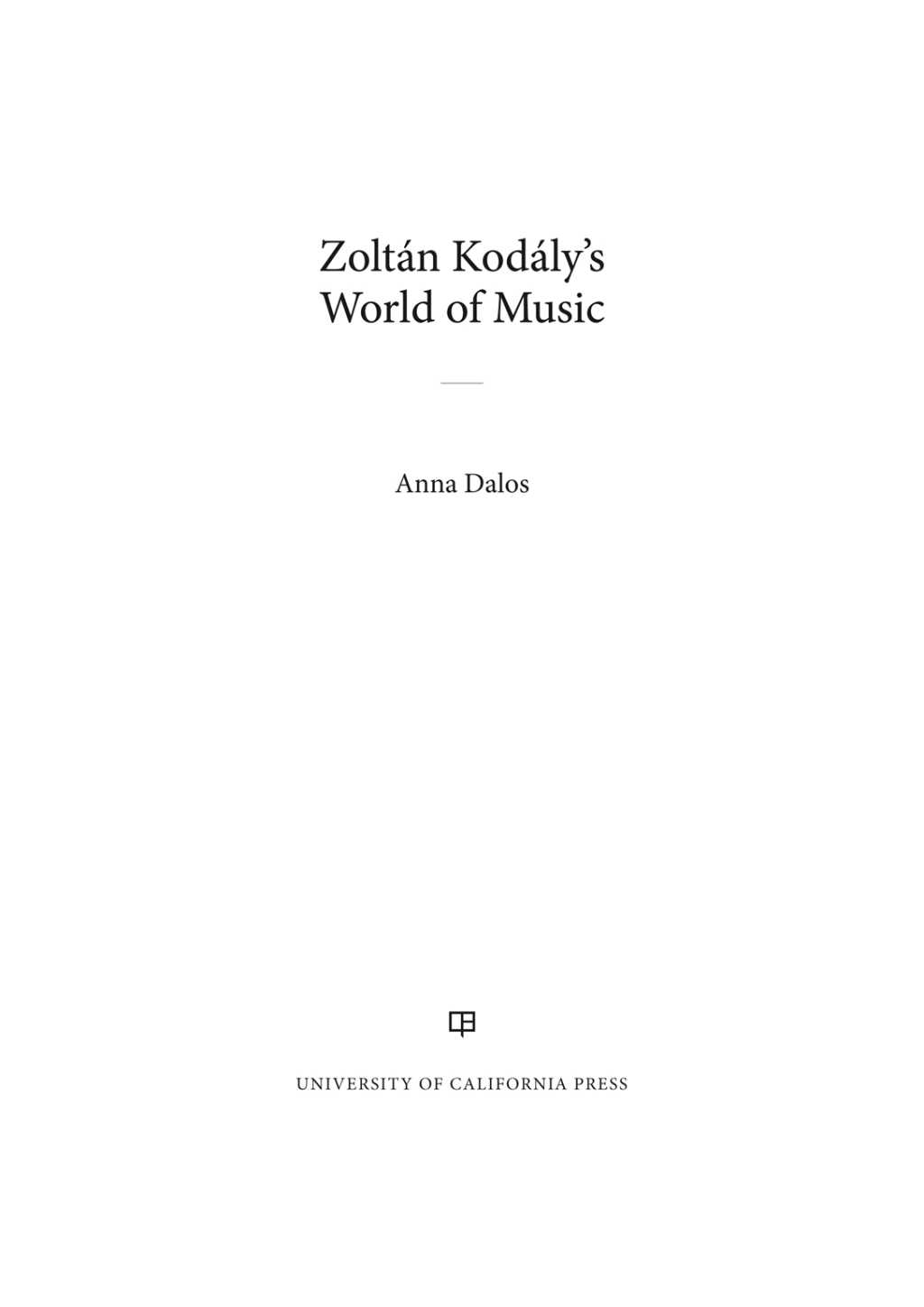 Reflowable Zoltan Kodaly's World of Music; $77.70