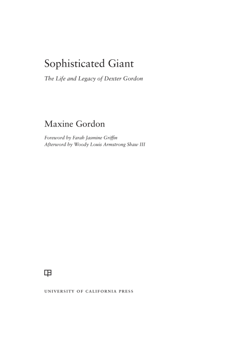 Cover image for book Sophisticated Giant