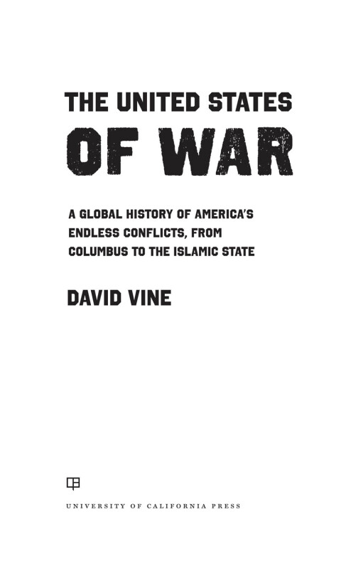 Cover image for book The United States of War