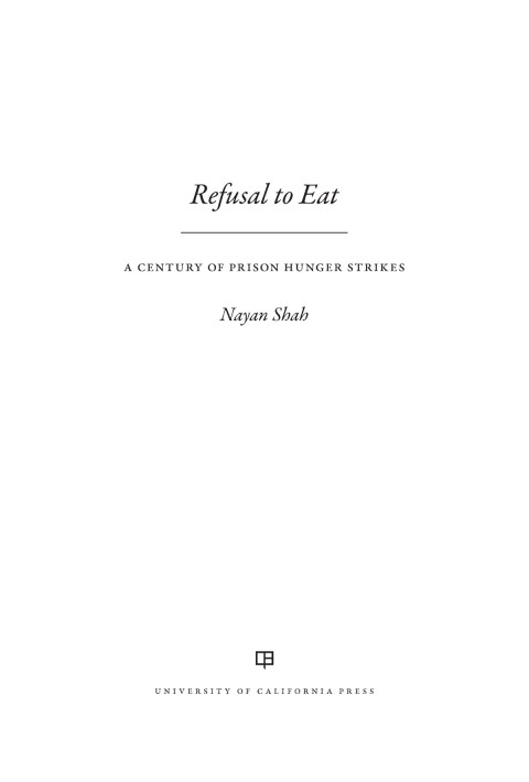 Cover image for book Refusal to Eat
