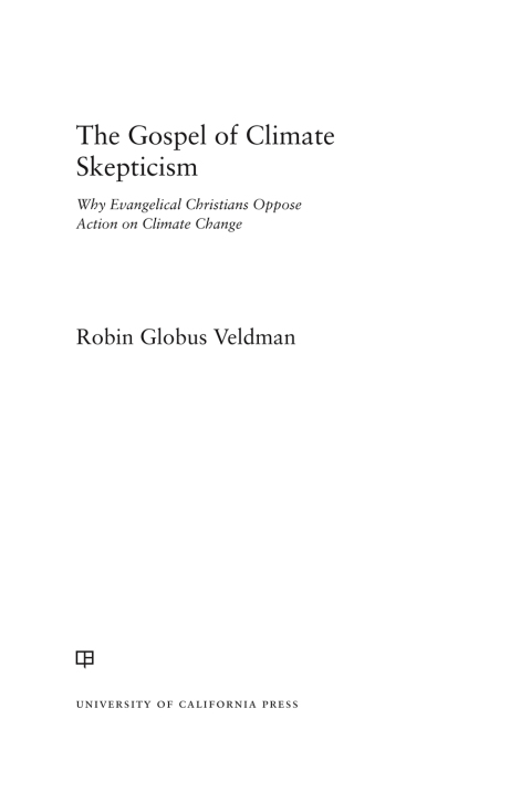 Cover image for book The Gospel of Climate Skepticism