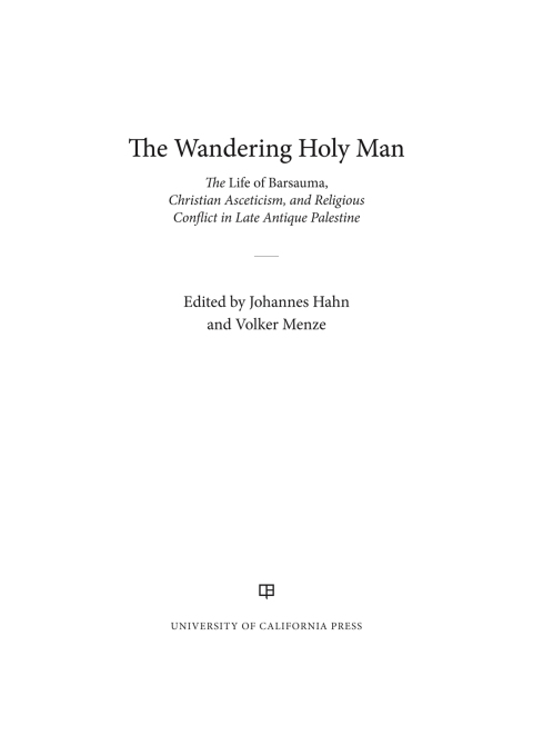 Cover image for book The Wandering Holy Man