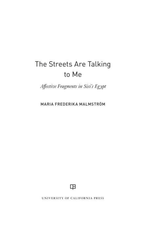 Cover image for book The Streets Are Talking to Me