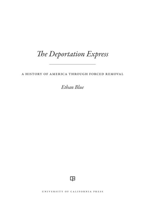 Cover image for book The Deportation Express