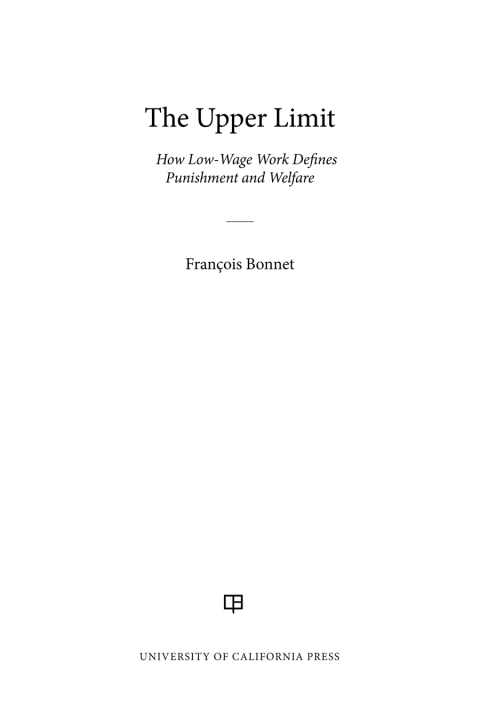 Cover image for book The Upper Limit