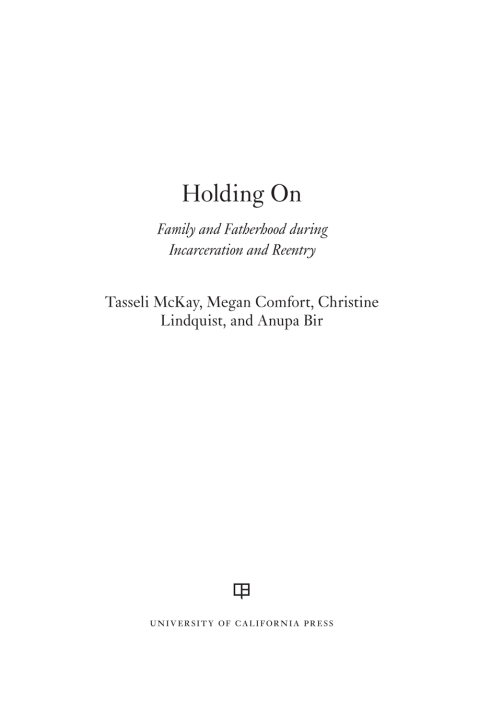 Cover image for book Holding On