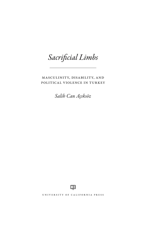 Cover image for book Sacrificial Limbs