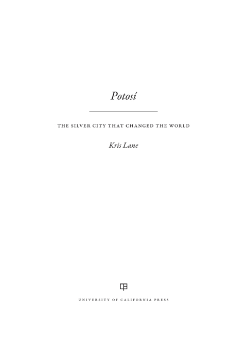 Cover image for book Potosi