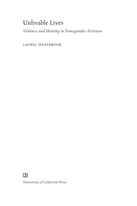 Cover image for book Unlivable Lives
