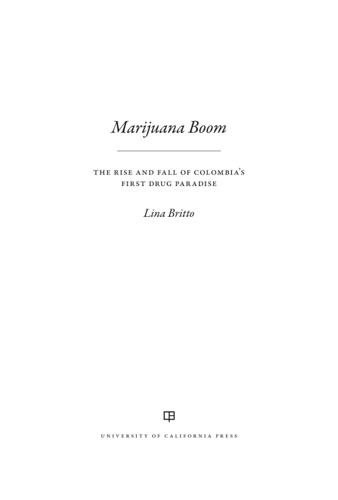 Cover image for book Marijuana Boom