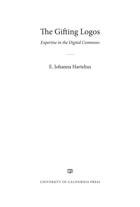 Cover image for book The Gifting Logos