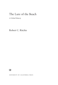 صورة الغلاف: The Lure of the Beach 1st edition 9780520215955