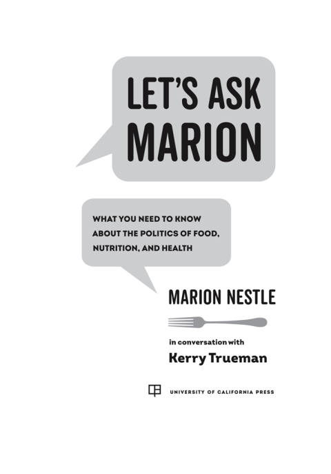 Cover image for book Let's Ask Marion
