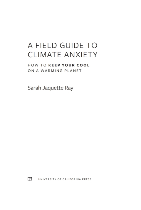 Cover image for book A Field Guide to Climate Anxiety