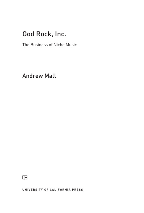 Cover image for book God Rock, Inc.