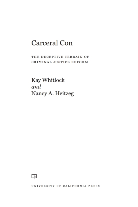 Cover image for book Carceral Con