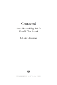 Cover image: Connected 1st edition 9780520344204