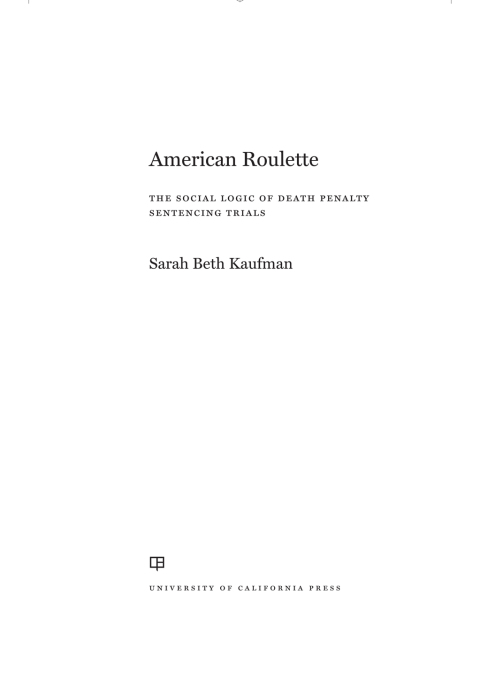 Cover image for book American Roulette