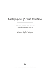 Cover image: Cartographies of Youth Resistance 1st edition 9780520344624