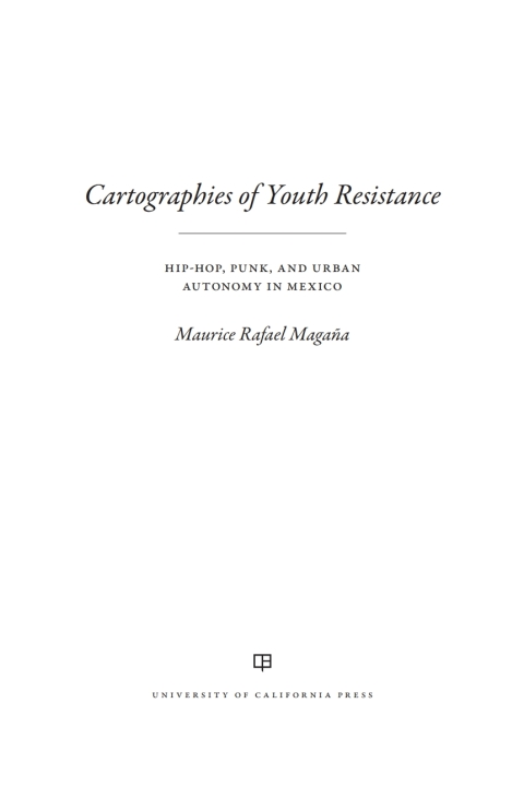 Cover image for book Cartographies of Youth Resistance