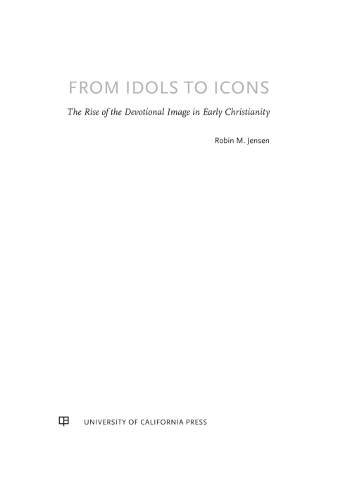 Cover image for book From Idols to Icons