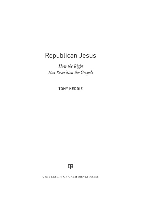 Cover image for book Republican Jesus