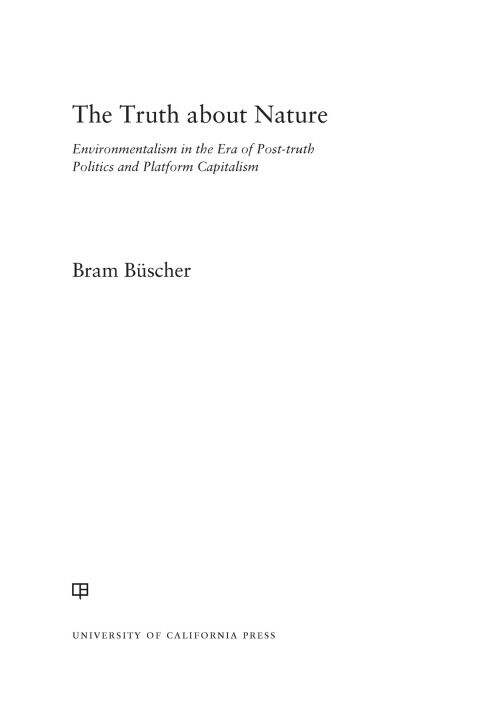 Cover image for book The Truth about Nature